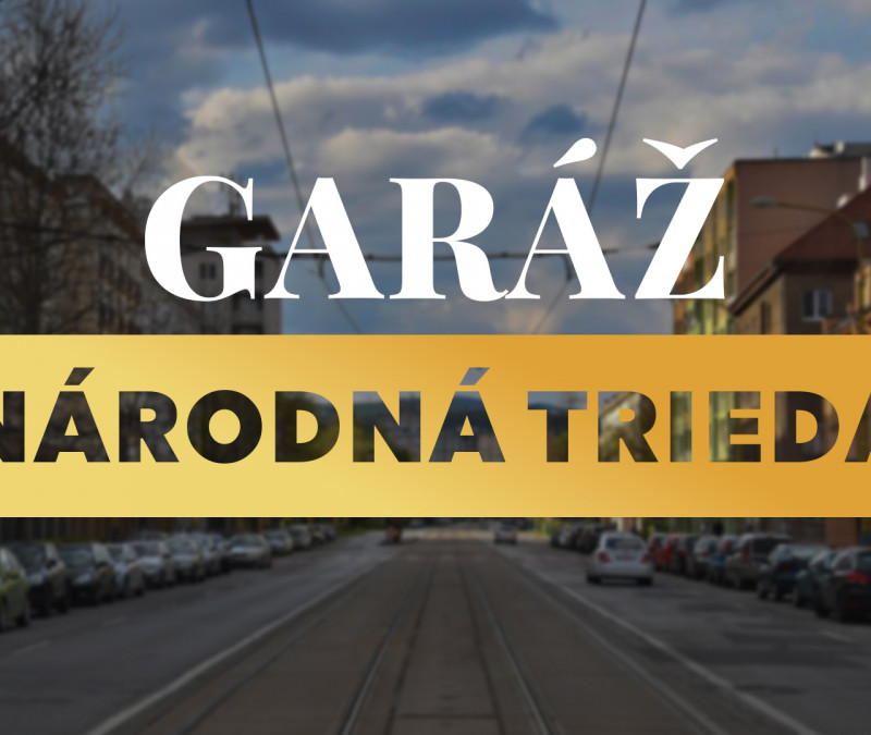 Predaj garáže s nájomcom | Košice - Národná Trieda