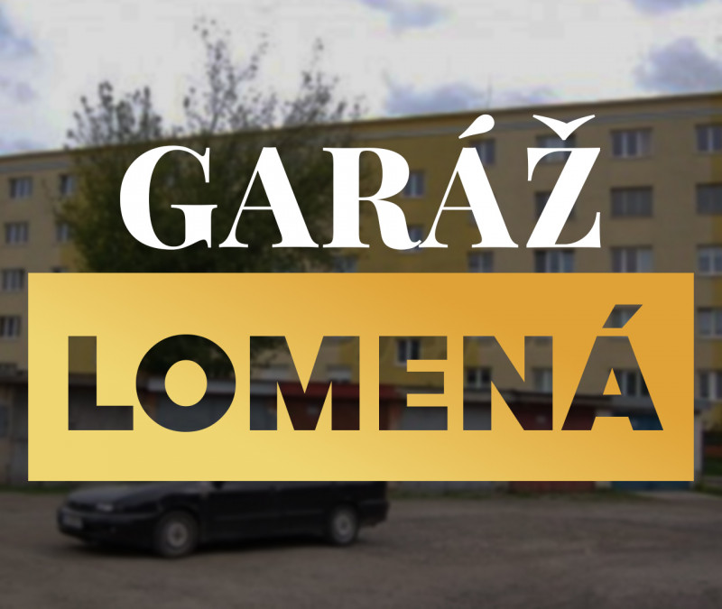Predaj investičnej garáže s nájomcom | Košice - Lomená