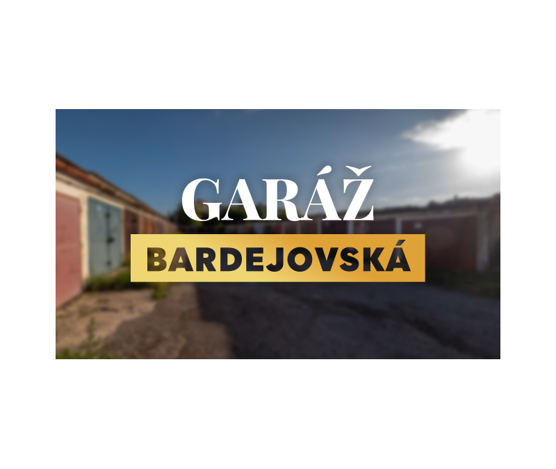 Garáže s nájomcom | Košice - Terasa | Bardejovská