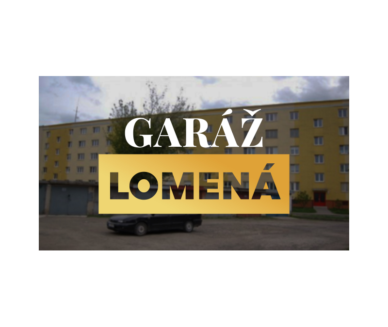 Predaj investičnej garáže s nájomcom | Košice - Lomená